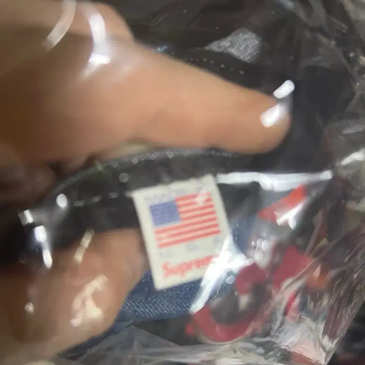 [BUNJANG] Supreme 18ss Denim Box Logo Camp Cap OS / 슈프림 데님 캠프캡 18ss
