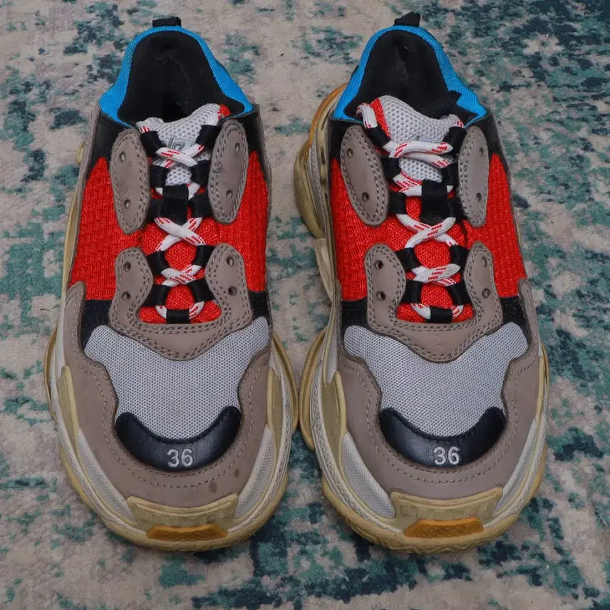 [BUNJANG] Balenciaga Triple S Sneakers (Size 36) / Balenciaga 발렌시아가 트리플 S 스니커즈 신발 36