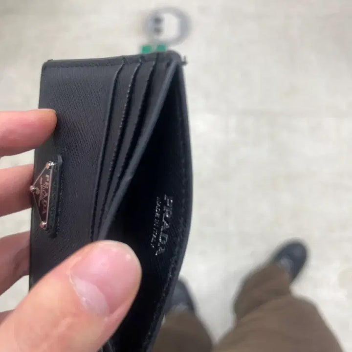 [BUNJANG] Prada Saffiano Card Wallet / 프라다 카드지갑