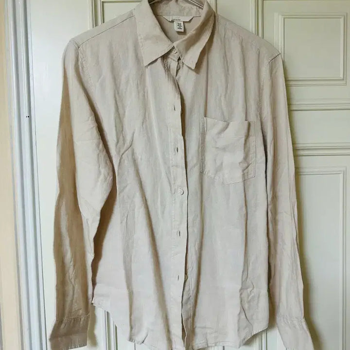 [BUNJANG] H&amp;M Linen Blend Shirt (XS) / (2)마지막가격)(새상품)H&amp;M린넨블렌드 셔츠