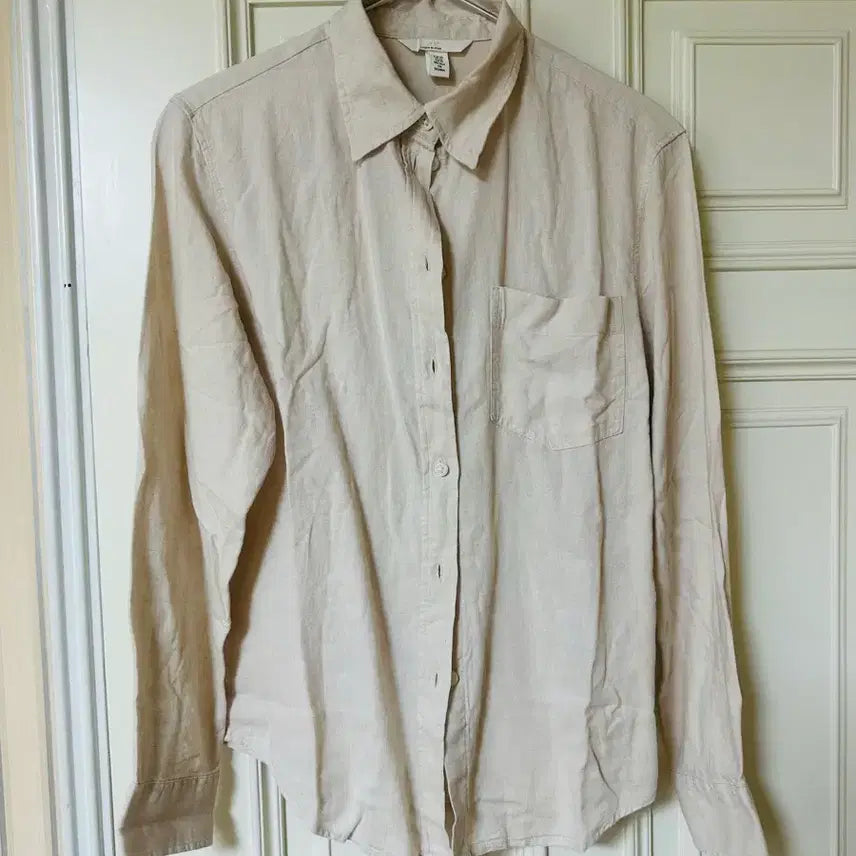 [BUNJANG] H&amp;M Linen Blend Shirt (XS) / (2)마지막가격)(새상품)H&amp;M린넨블렌드 셔츠