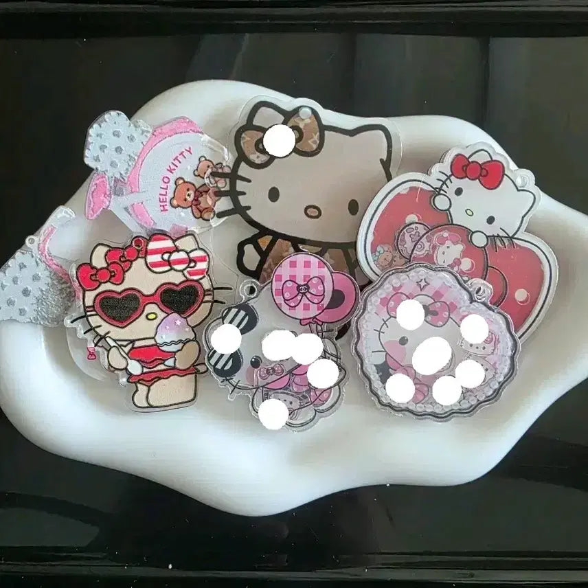 [BUNJANG] Hello Kitty Acrylic Keyring Collection / 키티 아크릴 키링 모음.6p 한분만가능