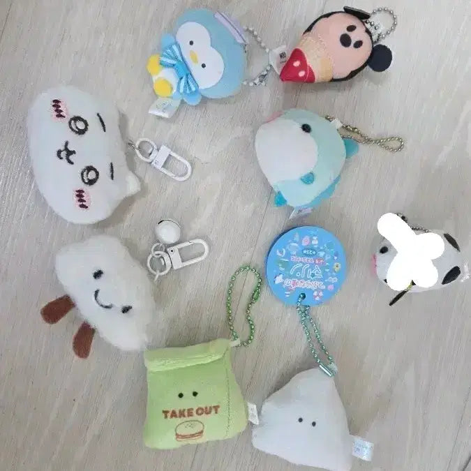 [BUNJANG] Mini Doll Keychain / 미니 인형 키링