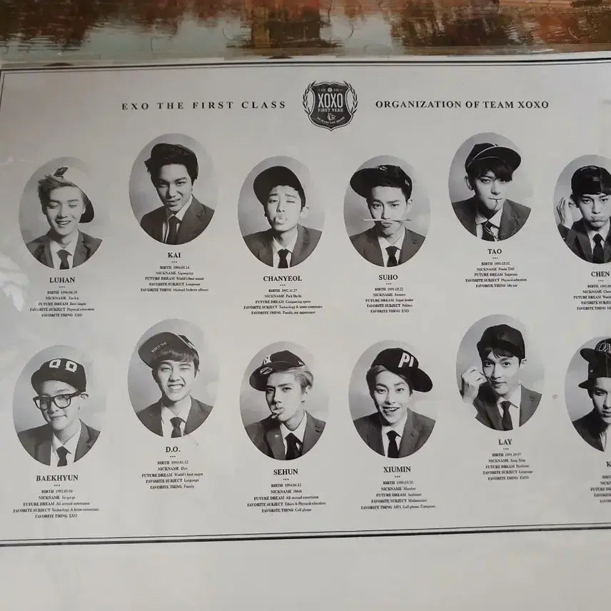 [SOLD OUT] EXO 엑소 포스터 XOXO 단체 사진