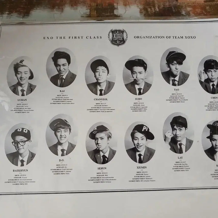 [SOLD OUT] EXO 엑소 포스터 XOXO 단체 사진