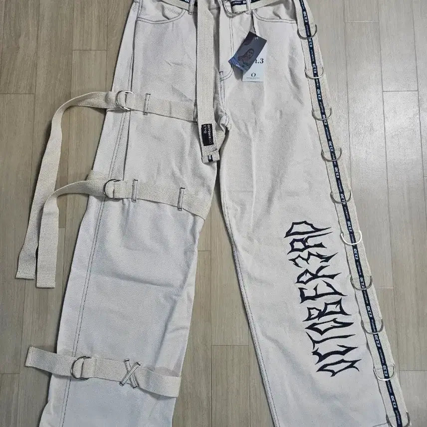 [BUNJANG] October Third Bind Leg Belt Line Pants M / [Oct.3] 옥토버써드 바인드 레그 벨트 라인팬츠 M