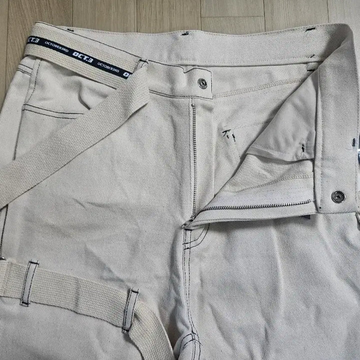 [BUNJANG] October Third Bind Leg Belt Line Pants M / [Oct.3] 옥토버써드 바인드 레그 벨트 라인팬츠 M