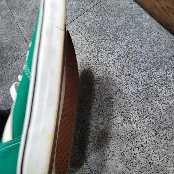 [BUNJANG] Vans Old Skool Green Sneakers (Size 270) / 반스 올드스쿨 그린 스니커즈 운동화270