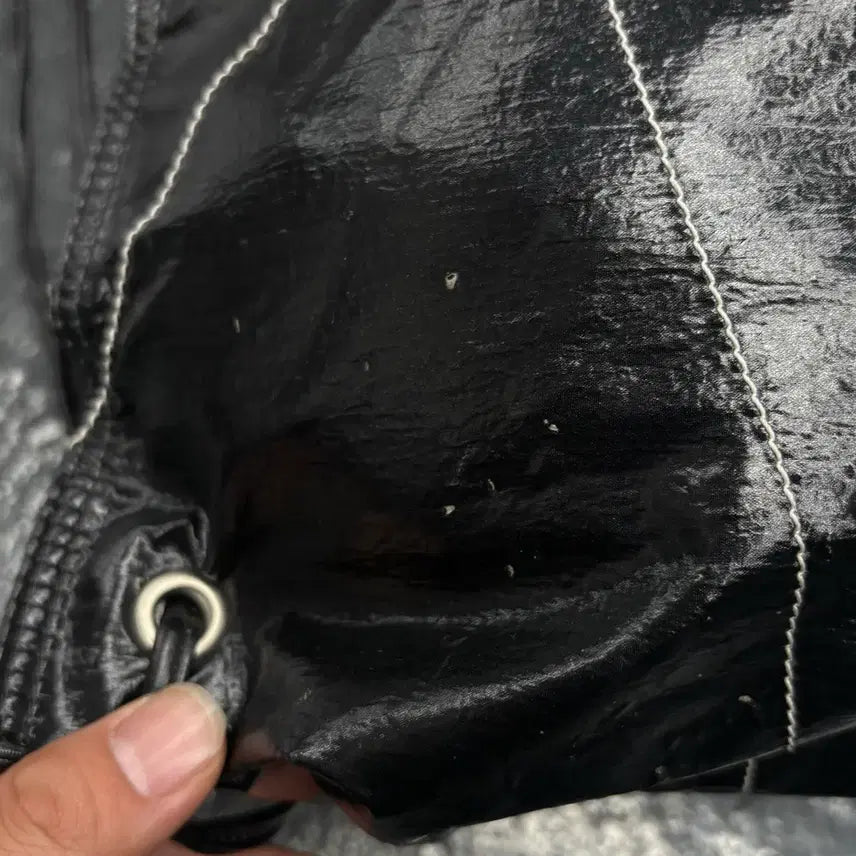 [BUNJANG] Matinkim Drawstring Backpack Black / 마뗑킴 드로우스트링 백팩 블랙