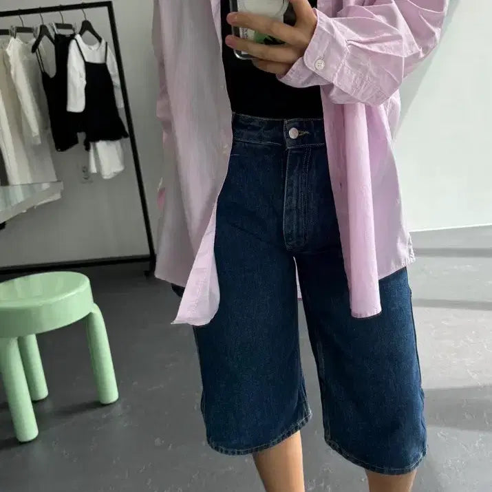 [BUNJANG] Shop Klue Pink Shirt / shop klue 샵 클루 핑크 셔츠