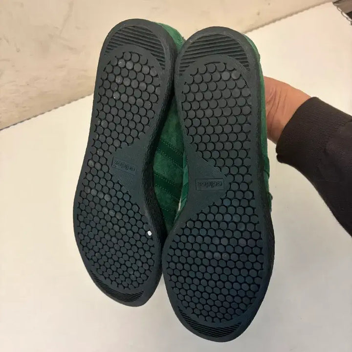 [BUNJANG] Adidas Tabacco Gruen Dark Green Sneakers / 아디다스 타바코 그루엔 다크 그린 280