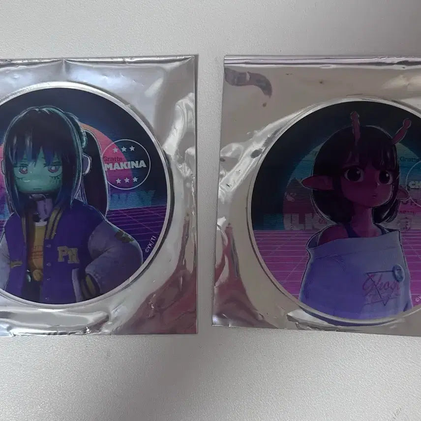 [SOLD OUT] 은하특급 밀키서브웨이 마키나, 치하루 아크릴 코스터 일괄