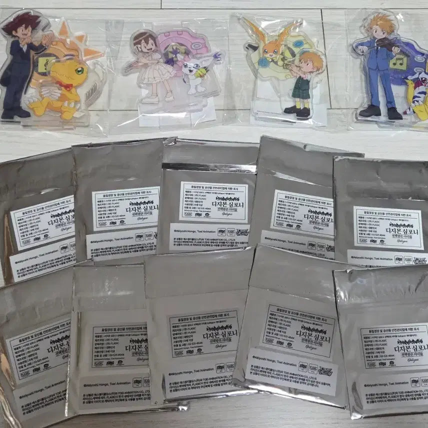 [BUNJANG] Digimon Symphony Orchestra Acrylic Stand &amp; Lenticular Card Bundle Set / 디지몬 심포니 오케스트라 굿즈 판매