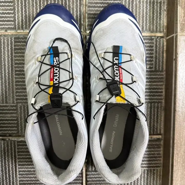[SOLD OUT] 살로몬 xt-6 고어텍스 블루 프린트 헤더 270
