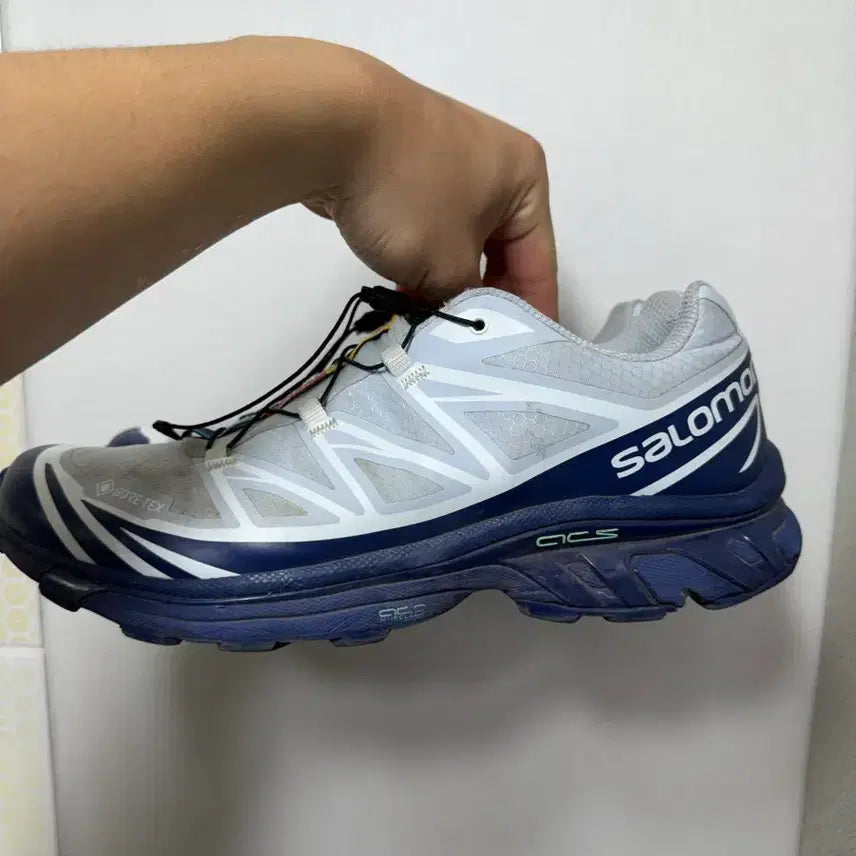 [SOLD OUT] 살로몬 xt-6 고어텍스 블루 프린트 헤더 270