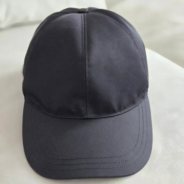 [BUNJANG] Prada Black Baseball Cap Hat / 정품)프라다 블랙 볼캡 모자 m