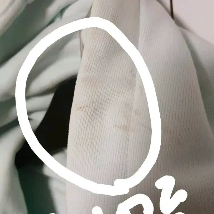 [BUNJANG] Solid Homme Mint Hoodie 50 Size / 솔리드옴므 민트색 후드티 50사이즈 105  일부얼룩 헤짐