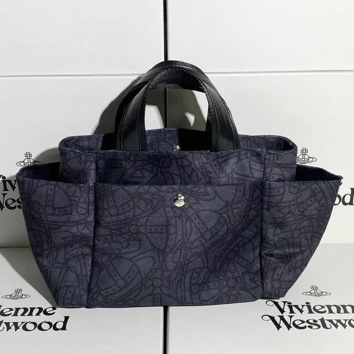 [BUNJANG] Vivienne Westwood Black Nylon Shoulder Bag Clutch / 비비안웨스트우드 숄더백 클러치백 블랙 나일론