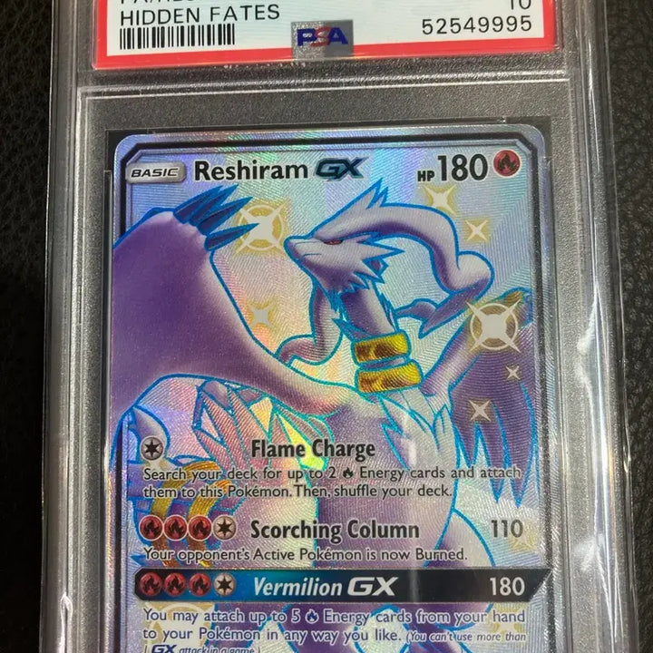 [BUNJANG] Pokemon Shiny Reshiram PSA 10 Graded Card / 포켓몬스터 이로치 레시라무 북미판 PSA10