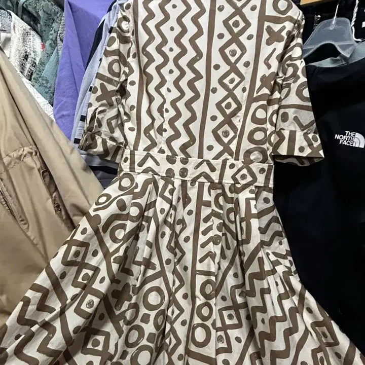 [BUNJANG] Moschino Pleated Pattern Dress Size 40 S / 모스키노 주름 패턴 원피스 40 S
