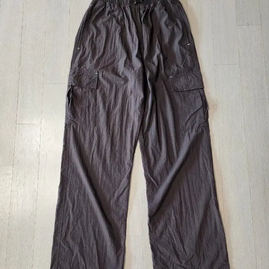 [BUNJANG] Dear. Me String Bending Pocket Cargo Pants L - Summer Version / 디어미 스트링 밴딩 포켓 카고 팬츠 L 모카 여름버전