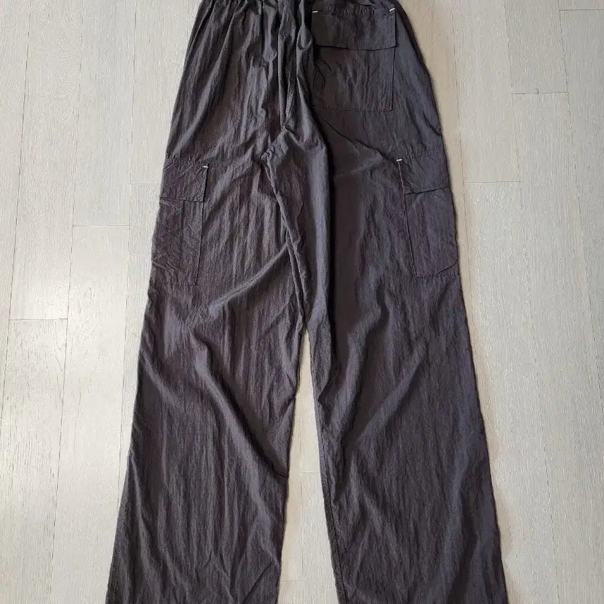 [BUNJANG] Dear. Me String Bending Pocket Cargo Pants L - Summer Version / 디어미 스트링 밴딩 포켓 카고 팬츠 L 모카 여름버전