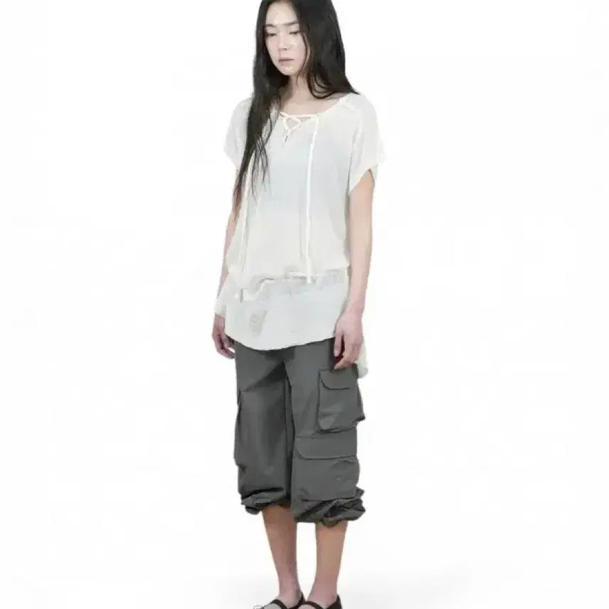 [BUNJANG] Earthjigu MIDI MOUNTAIN PANTS / earthjigu 어스지구 팬츠 MIDI MOUNTAIN PANTS