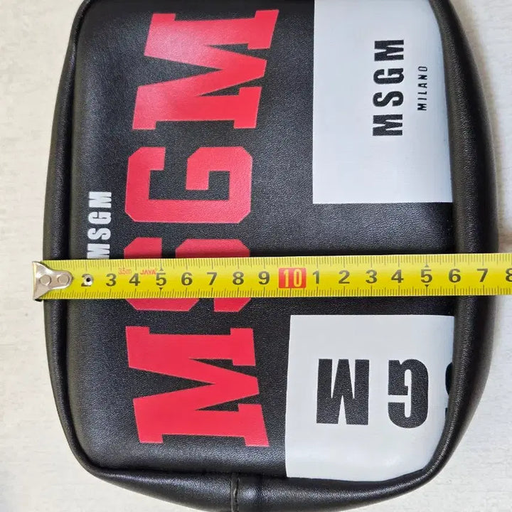 [BUNJANG] MSGM Black Logo Two-Way Crossbody Bag / MSGM 블랙 로고 투웨이 크로스백 가방 미사용 보관만