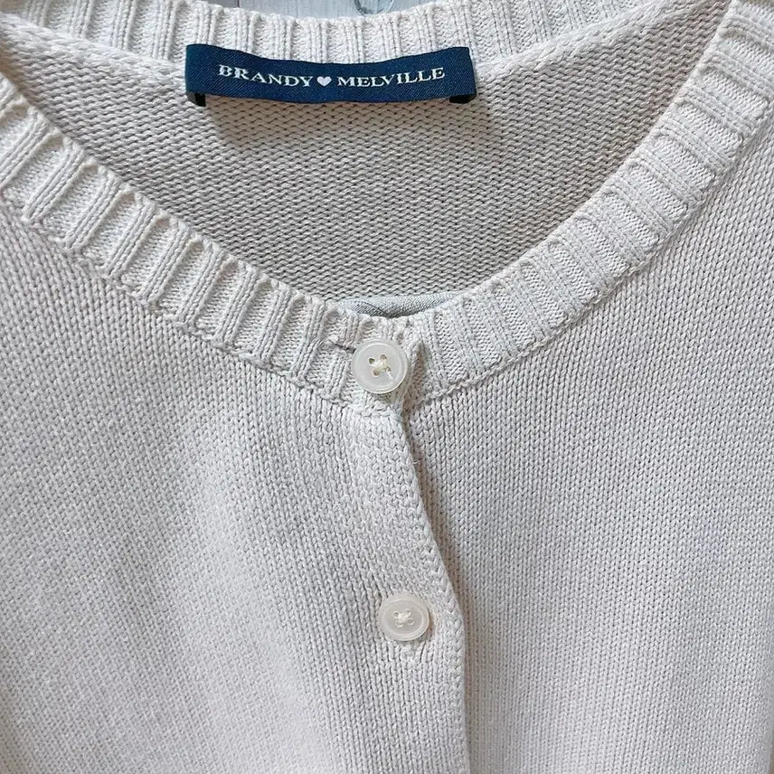 [SOLD OUT] 브랜디멜빌 핑크베이지 아말리 가디건