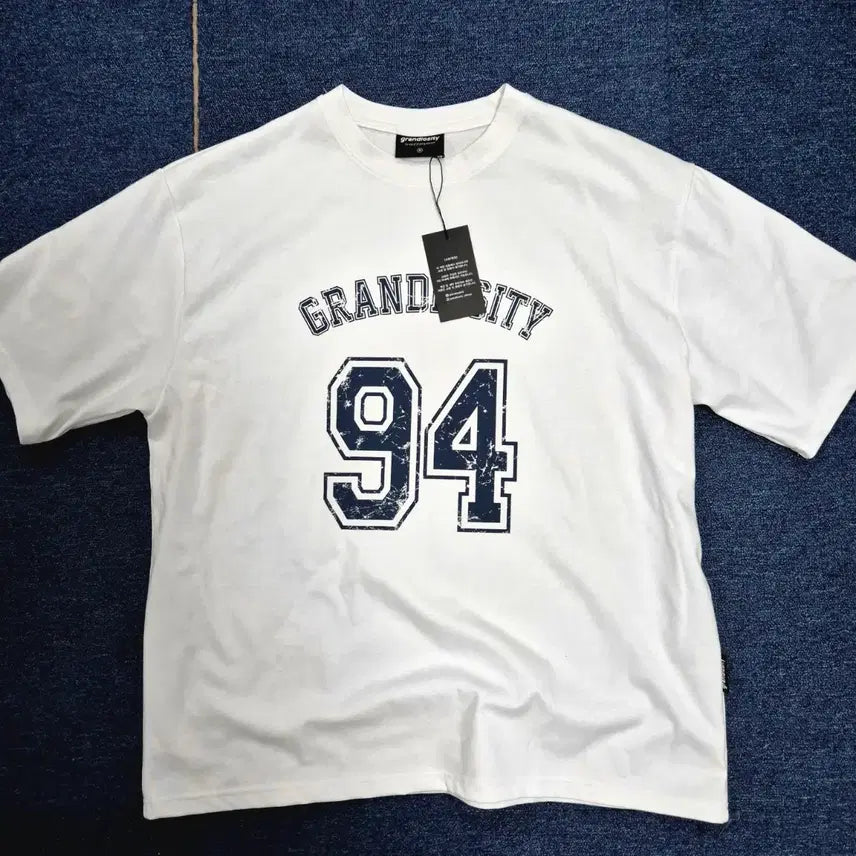 [BUNJANG] Grandiocity Logo T-shirt / (새상품)그랜디오시티 티셔츠 [정가38,900원]