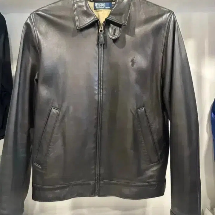 [BUNJANG] Polo Ralph Lauren Lambskin Maxwell Leather Jacket M / 마지막 할인: 폴로 램스킨 맥스웰 가죽 자켓 m