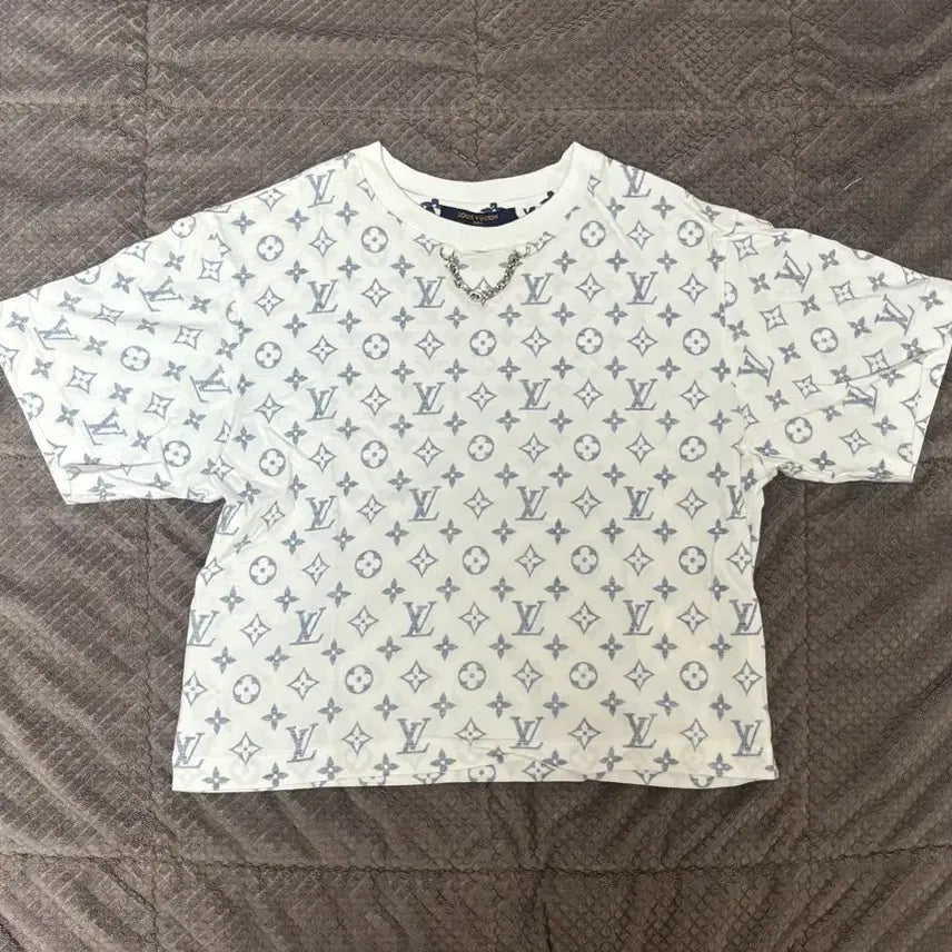 [BUNJANG] Louis Vuitton Escal Monogram Short Sleeve T-shirt Size XS / 루이비통 에스칼 모노그램 반팔 xs사이즈