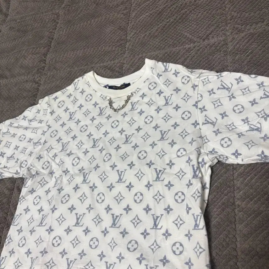 [BUNJANG] Louis Vuitton Escal Monogram Short Sleeve T-shirt Size XS / 루이비통 에스칼 모노그램 반팔 xs사이즈