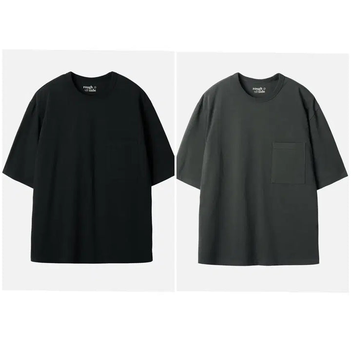 [SOLD OUT] 러프사이드 프라이머리 하프슬리브 반팔티 2개 일괄