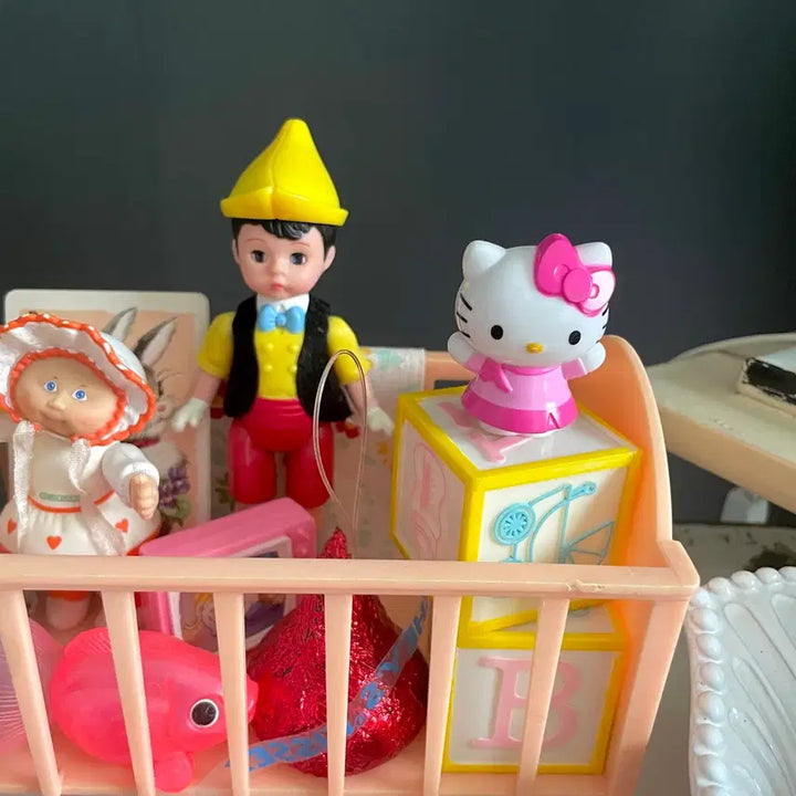 [BUNJANG] Sanrio Hello Kitty Vintage Mini Figure Toy / 빈티지 헬로키티 피규어 고전키티 고전토이
