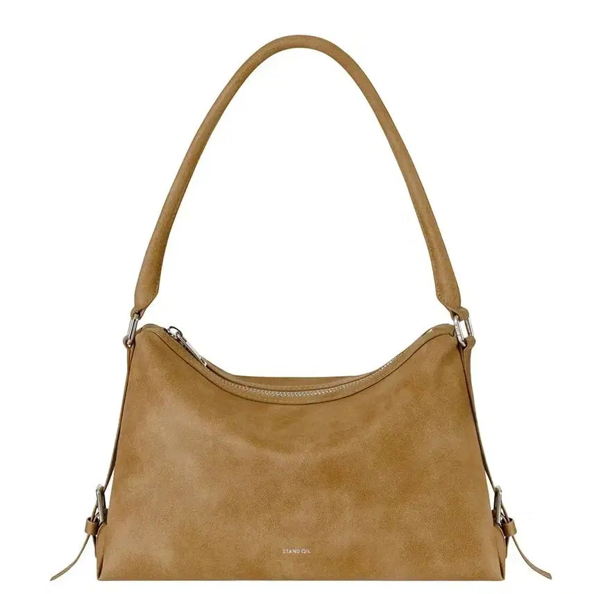 [BUNJANG] Stand Oil Mush Bag Mini Camel + Fleeting Mirror Keyring / 스탠드오일 머쉬백 미니 카멜 + 플리팅 미러 키링