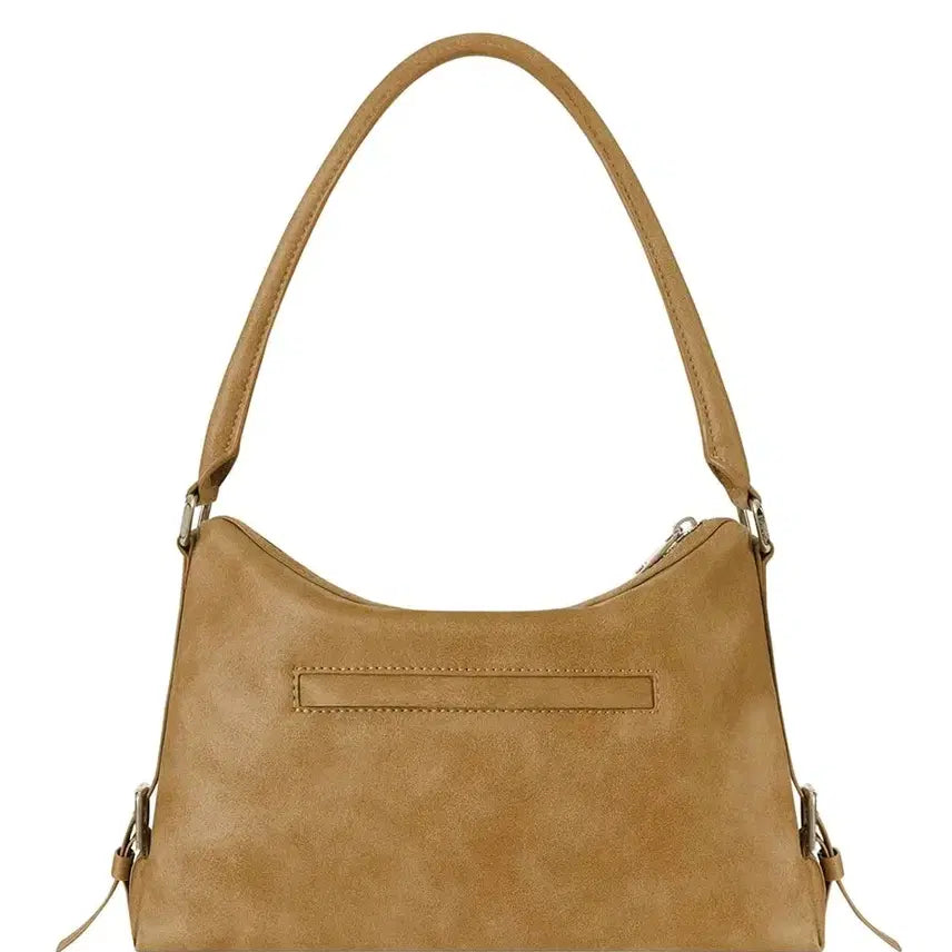 [BUNJANG] Stand Oil Mush Bag Mini Camel + Fleeting Mirror Keyring / 스탠드오일 머쉬백 미니 카멜 + 플리팅 미러 키링