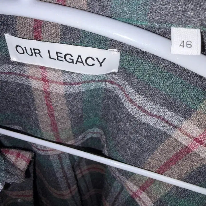 [BUNJANG] Our Legacy Borrowed Shirt Green 46 / 아워레가시 버로우드 보로우드 셔츠 그린 46