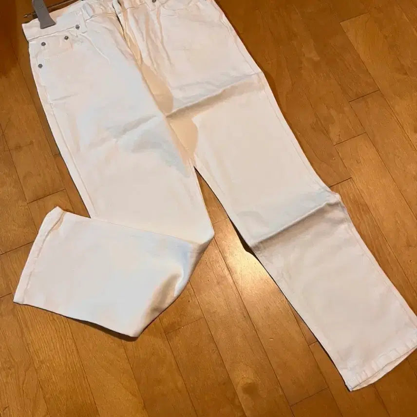 [BUNJANG] Elborn White Denim Pants L 38 / (5/9까지) 엘보른 ELBORN 화이트 데님 바지 L 38