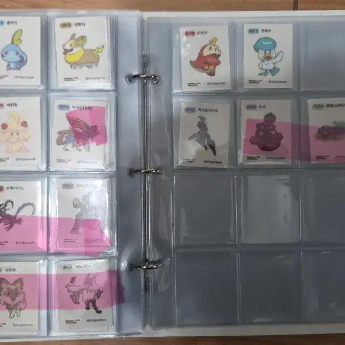 [BUNJANG] Pokemon Season 5 Rare Stickers - Legendary - Sealed / 포켓몬 띠부씰 시즌5  레어씰 전설 미개봉