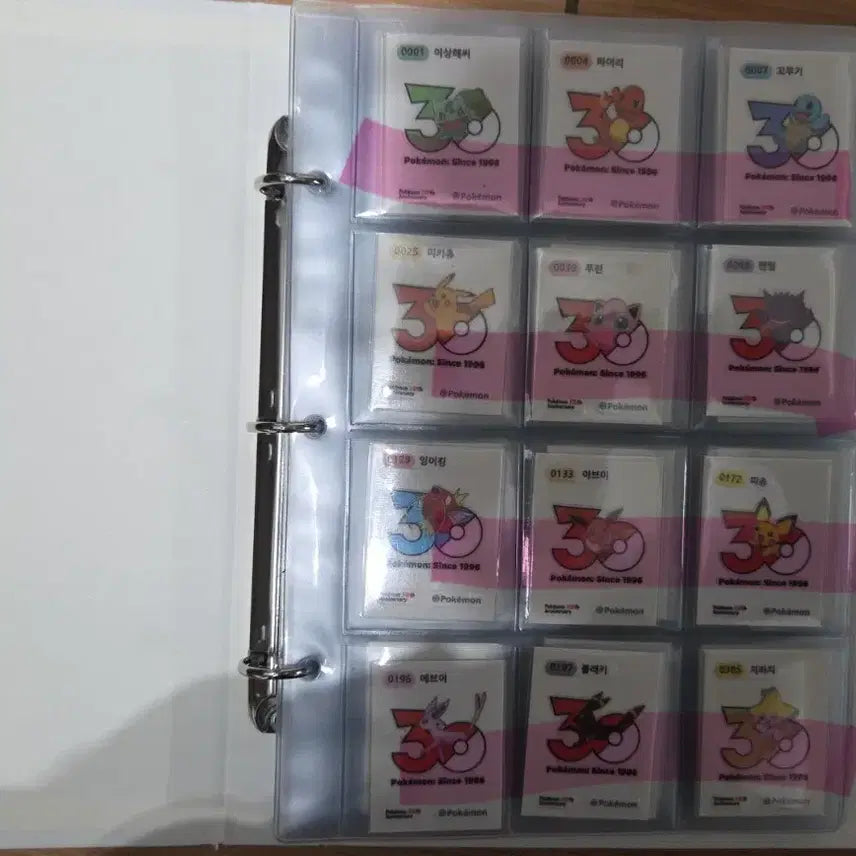 [BUNJANG] Pokemon Season 5 Rare Stickers - Legendary - Sealed / 포켓몬 띠부씰 시즌5  레어씰 전설 미개봉