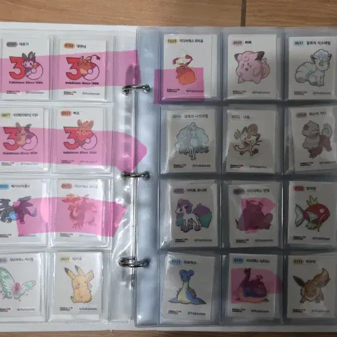 [BUNJANG] Pokemon Season 5 Rare Stickers - Legendary - Sealed / 포켓몬 띠부씰 시즌5  레어씰 전설 미개봉
