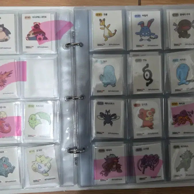 [BUNJANG] Pokemon Season 5 Rare Stickers - Legendary - Sealed / 포켓몬 띠부씰 시즌5  레어씰 전설 미개봉