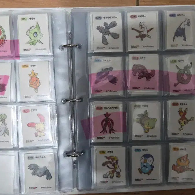 [BUNJANG] Pokemon Season 5 Rare Stickers - Legendary - Sealed / 포켓몬 띠부씰 시즌5  레어씰 전설 미개봉