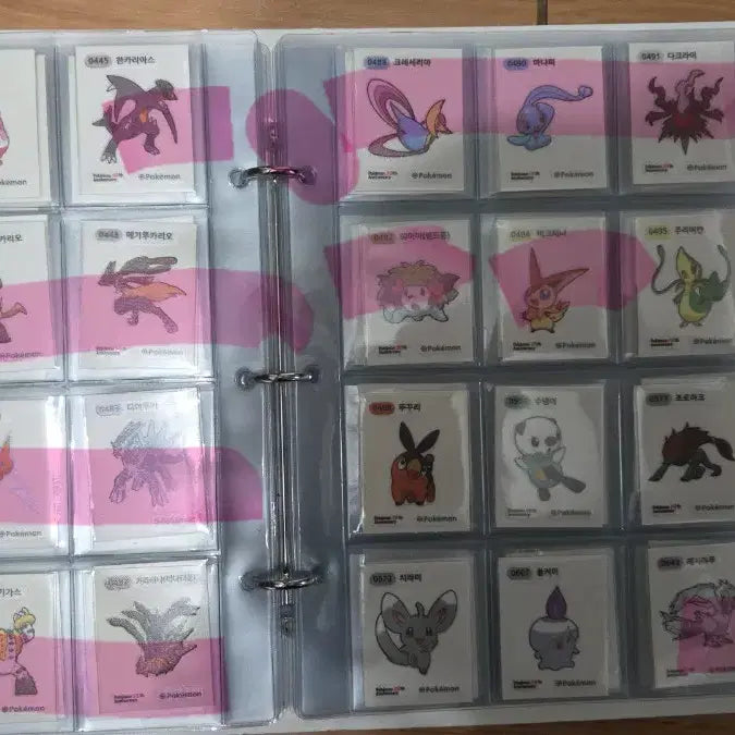 [BUNJANG] Pokemon Season 5 Rare Stickers - Legendary - Sealed / 포켓몬 띠부씰 시즌5  레어씰 전설 미개봉
