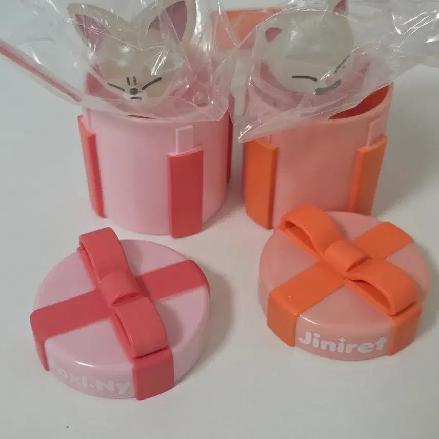 [BUNJANG] Stray Kids Foxiny Gachapon Ring Case Bundle Set / 스키주 지니렛 폭시니 반지 가챠 케이스 포함