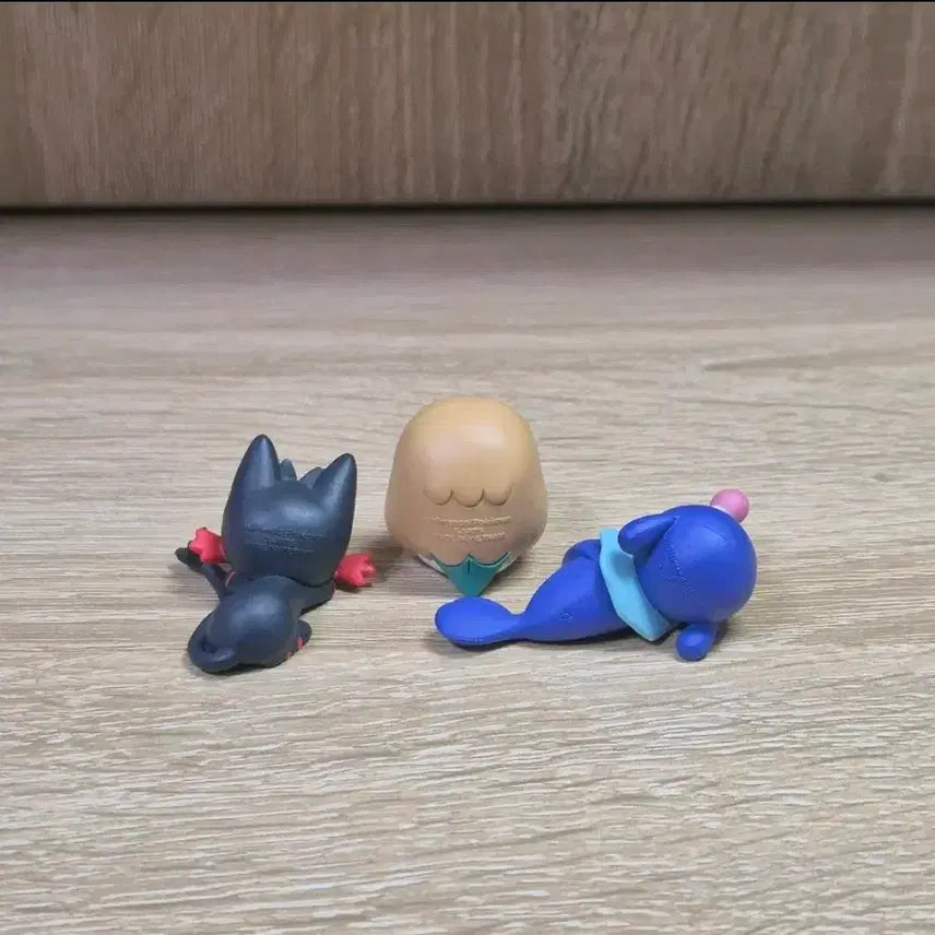 [BUNJANG] Pokemon 7th Generation Starter Figure Set / 급처) 포켓몬 피규어 고전 가챠 7세대 스타팅 세트