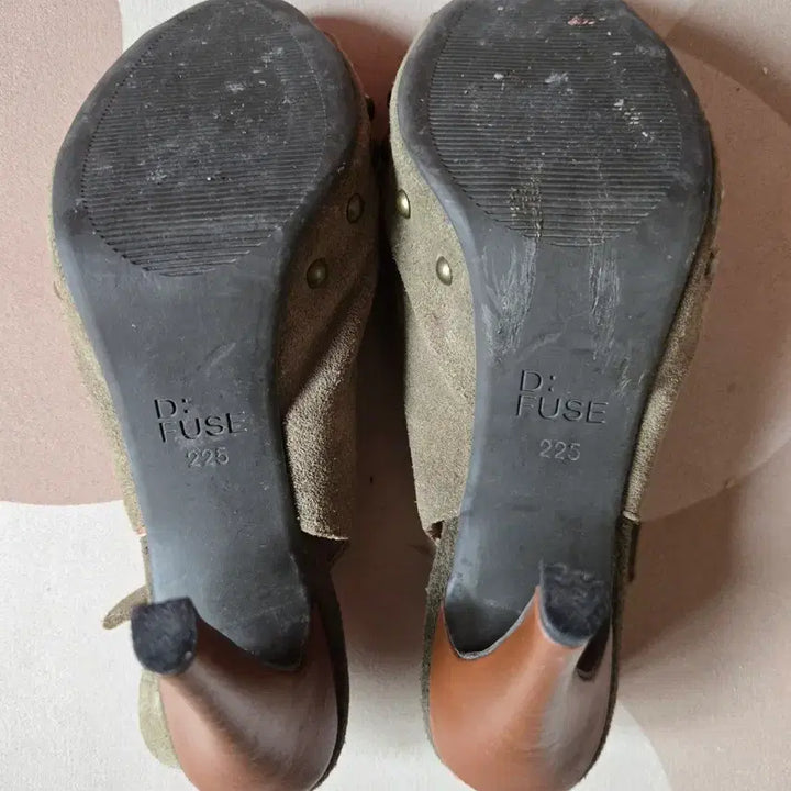 [BUNJANG] D:FUSE Suede Sandals / D:FUSE 스웨이드 샌들(35.무배)