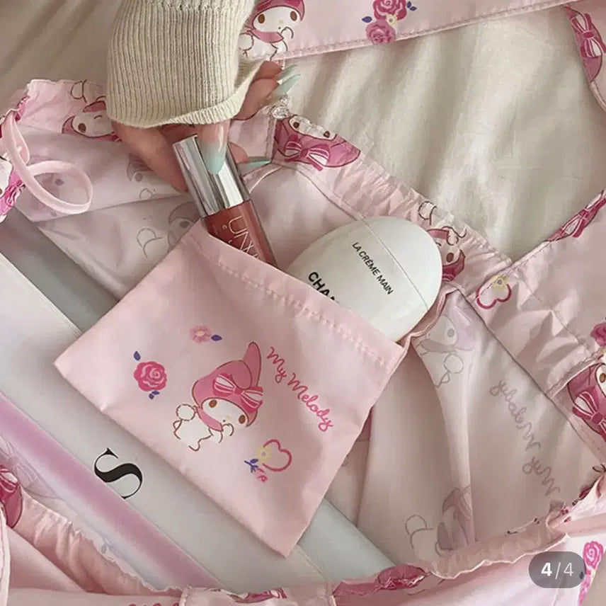 [BUNJANG] Sanrio My Melody Drawstring Bag Eco Bag / 산리오 마이멜로디 조리개 가방 에코백