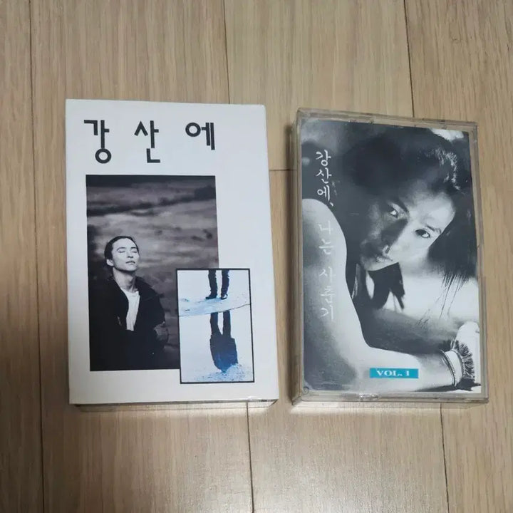 [BUNJANG] Kang San Ae Cassette Tape Album Set (Vol. 0 &amp; 1) / 강산에 카세트 테이프 앨범 2종 세트
